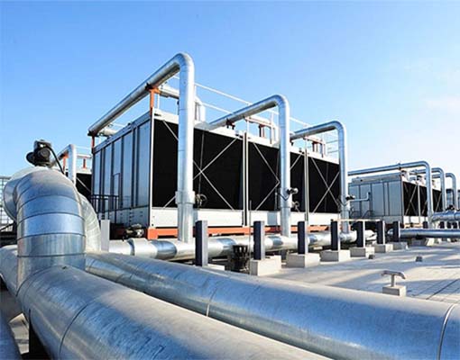 Chiller/Evaporator/Condenser/Cooling Water Distribution