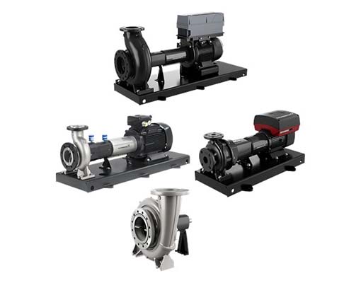 Endsuction long coupled single-stage pumps - NKG/NKGE