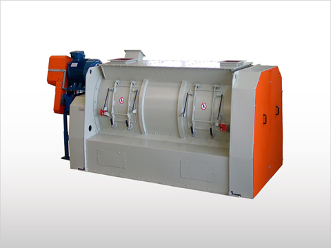Batch-Type Single Shaft Mixers with Bomb-Bay Discharge WBHP - WBHT