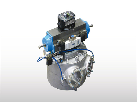 Drum-Type Diverter Valves for Pneumatic Conveying VAR