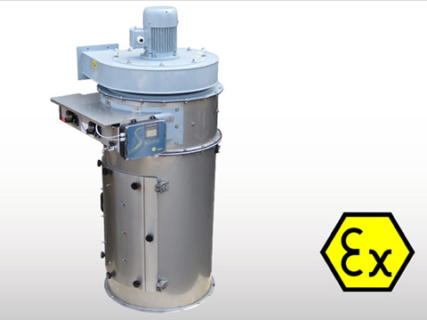 WAMFLO ATEX Flanged Round Dust Collectors ATEX-certified