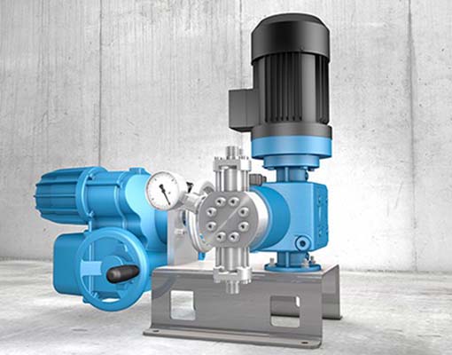 Piston diaphragm pump 509.1 KM