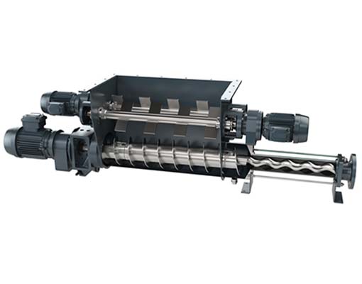Nemo BP pump with hopper & bridge breaking paddle