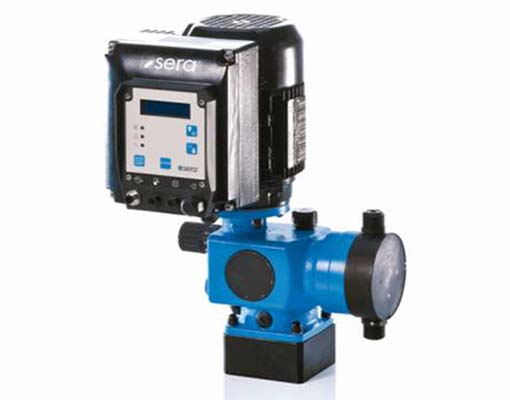Diaphragm pumps of type C409.2, controllable