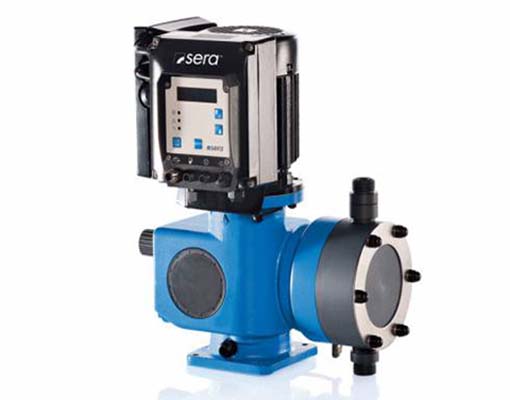 Diaphragm pumps of type C410.2, controllable